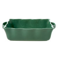 Large Stoneware Oven Dish in Forest Green by Rice DK